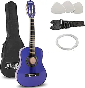 71eYagbPNLL.__AC_SX300_SY300_QL70_FMwebp_ Music Alley MA-52 Half Size Acoustic Guitar Review for Young Beginners