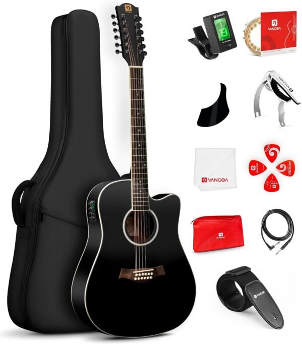 71ey7gGjP-L._AC_SL1500_-1 Vangoa 12 String Acoustic Electric Guitar Review Perfect for Beginners and Intermediate Players