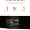 71fbgp5ubL._AC_SL1500_ Review of Best Choice Products Acoustic Electric Bass Guitar SKY426 Black