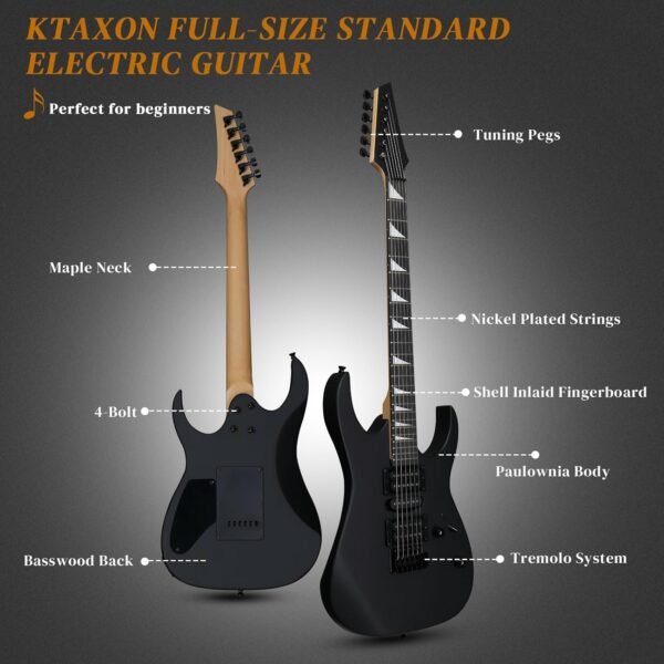 71gPE3u0isL._AC_SL1500_ Ktaxon Electric Guitar EGuitar0404 Review Best Starter Kit with Amp for Beginners