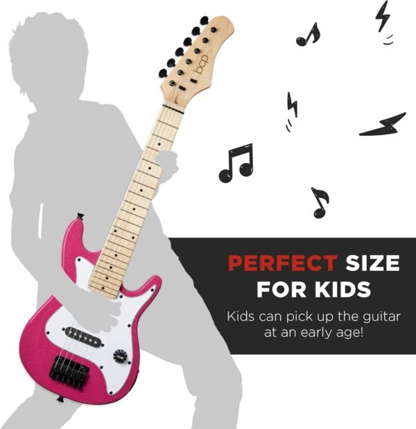 71i-MwC9m8L._AC_SL1500_ Best Choice Products 30in Kids Electric Guitar Starter Kit Review
