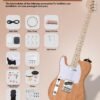 71iTFe6jloL._AC_SL1500_ Leo Jaymz DIY TL Lefthand Electric Guitar Kit Review Mahogany Body Maple Neck