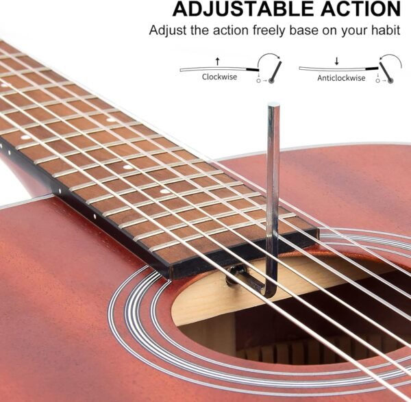 71j-IVFpEyL._AC_SL1500_ AKLOT GN01 Acoustic Classical Guitar Review 38 Inch Mahogany Perfect for Beginners and Travel