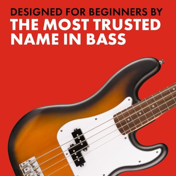 71pPsAewjSL._AC_SL1500_ Fender Squier Precision Bass Guitar review Beginner’s Ideal Pick with Punchy Tone
