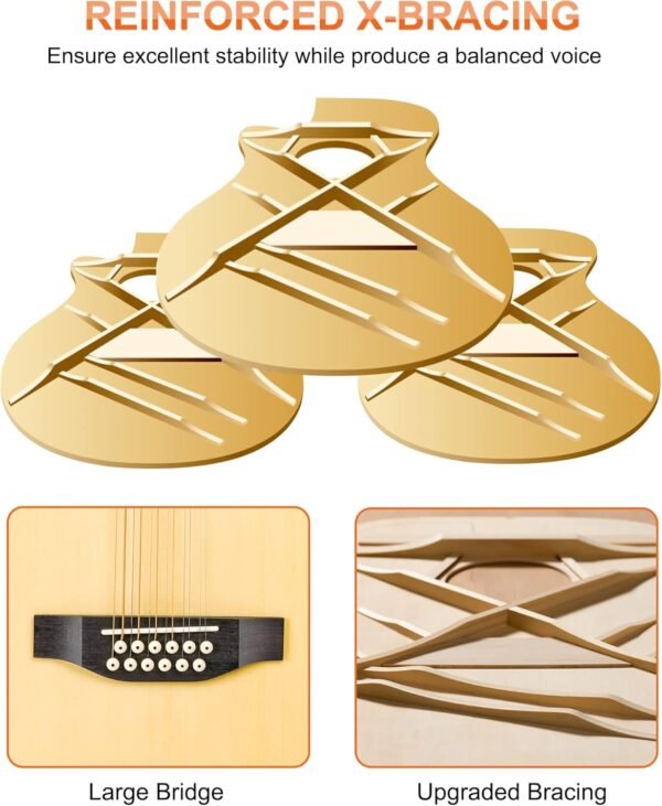 71pu1rdd0gL._AC_SL1500_ Vangoa 12 String Acoustic Guitar Review Dynamic Sound for Beginners and Advanced Players