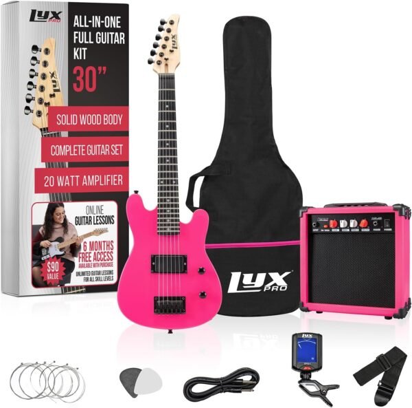 LyxPro 30 Inch Electric Guitar Starter Kit Review Perfect for Kids Beginners