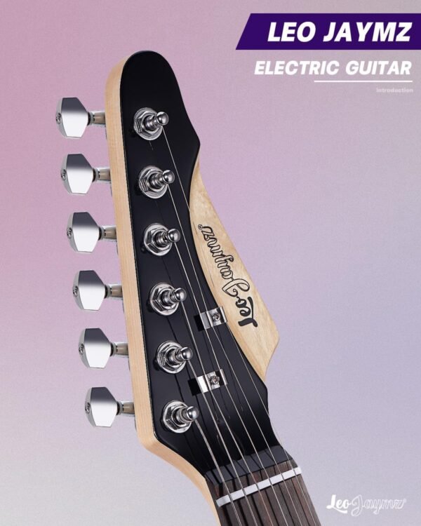 71zDTi0CTTL._AC_SL1500_ Leo Jaymz 39" Electric Guitar Starter Kit Review with SSH Pickup and 5W Amp