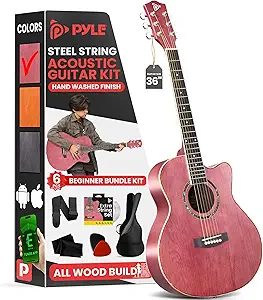 81-VRw-XYeL.__AC_SX300_SY300_QL70_FMwebp_ Pyle Acoustic Guitar Kit Review Perfect for Beginners with 36-Inch Junior Size