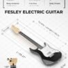 818HVFz6qkL._AC_SL1500_ Fesley 39 Inch Electric Guitar Review Beginner Kit with Amplifier and Accessories