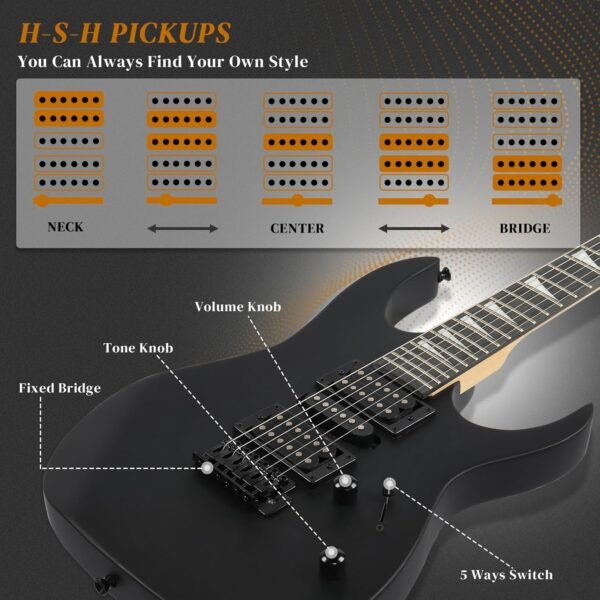 81DEI8zYqtL._AC_SL1500_ Ktaxon Electric Guitar EGuitar0404 Review Best Starter Kit with Amp for Beginners