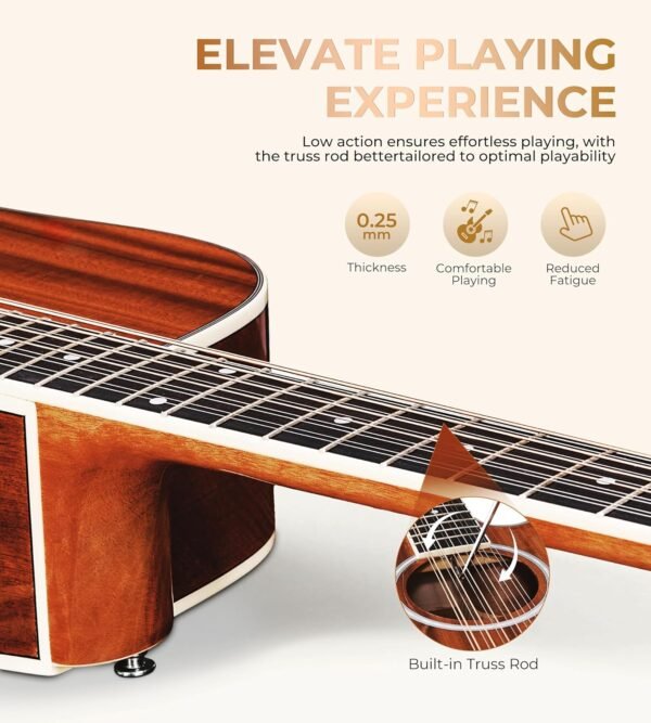 81GPU8sGpLL._AC_SL1500_-1 Vangoa 12 String Guitar Acoustic Electric Review Best for Beginners and Intermediate Players