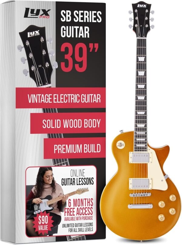 LyxPro SB Series Electric Guitar review for beginners and pros solid body