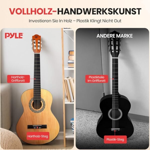 81NAupLplkL._AC_SL1500_ Pyle Beginner Acoustic Guitar Kit Review Perfect for Students and Kids