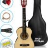 81SIRtfM6PL._AC_SL1500_ Pyle PGAKT30 Acoustic Guitar Beginner Kit Review Perfect for Kids and New Players