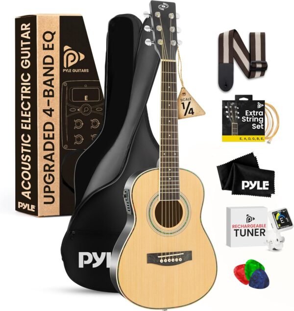 81a3lYx1OKL._AC_SL1500_ Pyle Acoustic Electric Guitar PEAG91 Review Best Starter Kit for Beginners and Kids