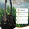 81arXnmqWfL._AC_SL1500_ Vangoa Left Handed Guitar Review Perfect Beginner Acoustic Kit with Full Size Design