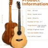 81fKe4VSYQL._AC_SL1500_ Vangoa 3/4 Acoustic Guitar Review Best Beginner Kit with Spruce Top and Accessories