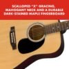 81g3HB2Z9fL._AC_SL1500_ Fender SA-150 Acoustic Guitar Review Affordable Dreadnought with Great Sound for Beginners