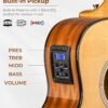 81q8vERYrBL._AC_SL1500_ Vangoa 3/4 Acoustic Electric Guitar VJ100E review for Beginners and Travel Use