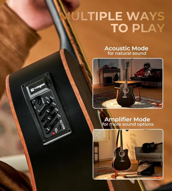 81xYsIPyn7L._AC_SL1500_ Vangoa Acoustic Electric Guitar Review Full Size Beginner Bundle with Built-in Pickups