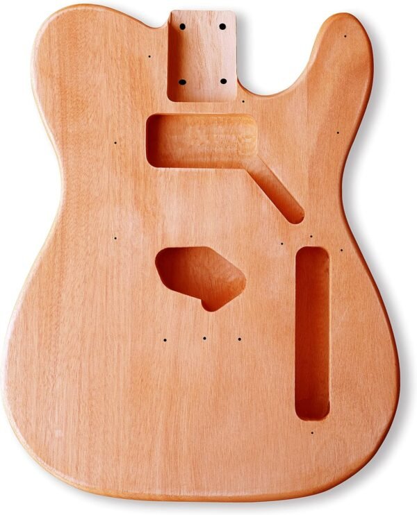 91w8L40Q6L._AC_SL1500_ BexGears Electric Guitar Kit T-WH Review Okoume Body Maple Neck Beginner-Friendly